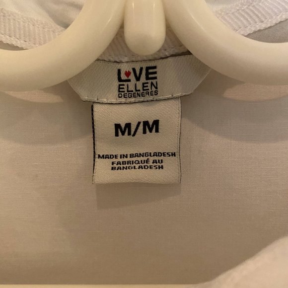 Love Ellen Women's White Button-Down Shirt - Picture 5 of 5